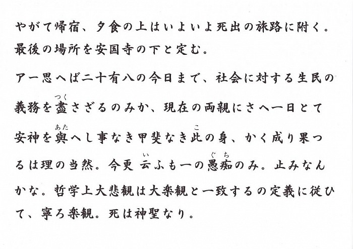 煩悶青年　紀行文　日記　私小説